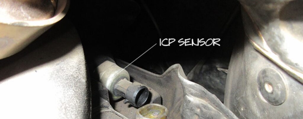 Where Is the ICP Sensor on a 2003 6.0 Powerstroke?

